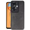 Oppo Reno 11f Kılıf Aras Deri Kapak - Siyah