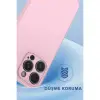 Oppo Reno 11f Kılıf First Silikon - Kırmızı