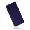 Oppo Reno 6 Kılıf Nano İçi Kadife Silikon - Mor