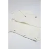Organic Modal Flying Balloons Kruvaze Uzun Kol Body BS17121 Ekru