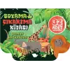 Orman Hayvanları - Boyama ve Çıkartma Kitabı