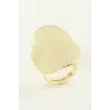 Oval Metal Yüzük