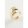 Oval Metal Yüzük