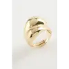 Oval Metal Yüzük