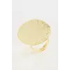 Oval Metal Yüzük