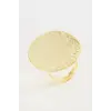 Oval Metal Yüzük