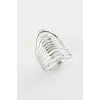 Oval Metal Yüzük