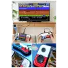 Oyun konsolu gamepad joystick 500 oyunlu çok renkli bluetoothsuz atari oyun kutusu