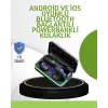 Oyun Modlu E10 Bluetooth Kulaklık Powerbank ve LED Ekranlı