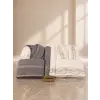 Özdilek Paisley Gümüş  Gümüş Aile Seti Bornoz