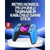 P5 Retro GamePad | 520 Klasik Oyunlu Mini Oyun Konsolu