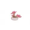 P655064 PANLOS PEMBE NİLÜFER SUKULENT MODEL 82 PARÇA BLOCK OYUNCAK