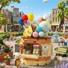 P881201 TEDDY BEAR KOLEKSİYONU DONDURMA DÜNYASI 354 PARÇA BLOCK OYUNCAK