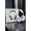 P9 Air Max Kablosuz 5.0 Mikrofonlu Bluetooth Kulaklık Beyaz Yüksek Ses Kaliteli