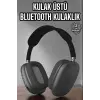 P9 Plus Hi-fi Ses Kalitesi Ayarlanabilir Mikrofonlu Bluetooth Kulaklık Siyah