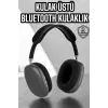 P9 Plus Kulaklık Siyah Bluetooth Bağlantılı Kulak Üstü Kablosuz ANC Özelliği