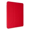 Pad 6 Kılıf Kalemlikli Mars Tablet Kılıfı - Kırmızı