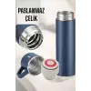 Paslanmaz Çelik 3’lü Termos Seti Vakumlu ve 8 Saat Isı Koruma