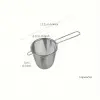 Paslanmaz Çelik Çay Ve Kahve Süzgeci - İnce Gözenekli