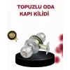 Paslanmaz Çelik Dayanıklı Topuzlu Kapı Kilidi