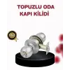 Paslanmaz Çelik Dayanıklı Topuzlu Kapı Kilidi
