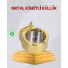 Paslanmaz Çelik Küllük Çakmaklı Masa Üstü Kullanım