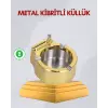Paslanmaz Çelik Küllük Çakmaklı Masa Üstü Kullanım