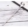 Paslanmaz Metal 2 li Kaşıklı Pipet Fırça Seti