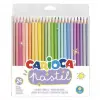 Pastel Renkli Kuru Boya Kalemi 24lü