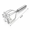 Patates Ezici - Kalp Şekilli - Paslanmaz Çelik - 26 cm Uzunluk