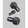 PD Destekli 38W Araç Şarj Başlığı Type-C + USB Çift Çıkış Hızlı Şarj