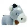 Peluş Hayvanlar Sesli 30 cm At - Gri - 1 ADET