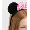 Pembe Fiyonklu Minnie Mouse Tacı Mini Kulak Bx40