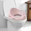Pembe Kulplu Çocuk Klozet Adaptörü