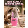 Pembe Manikür Pedikür Bakım Seti Cımbız Tırnak Makası Makas Törpü
