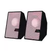 Pembe USB 2.0 + 3.5mm USB Hoparlör