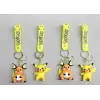 Pikachu Raichu Silikon Anahtarlık