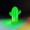 Pilli Silikon Led Işıklı Sevimli Kaktüs Gece Lambası Aydınlatması