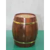 Pirinç Ahşap Fıçı Kumbara 1996