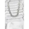 Pirinç Cuba Chain Gurmet Model Kolye 5886
