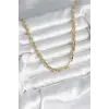 Pirinç Gold Renk 60 cm Zincir Kadın Kolye