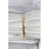 Pirinç Gold Renk Kalpli Model Kadın Bileklik 5886