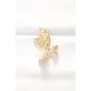Pirinç Gold Renk Küpe 5886