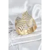 Pirinç Gold Renk Vintage Kadın Bileklik