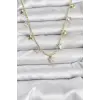 Pirinç Gold Renk Yıldız Model Kadın Kolye