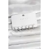 Pirinç Gümüş Renk Kadın Küpe Seti