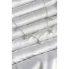 Pirinç Gümüş Renk Sıralı Minimal Kutup Yıldızı Model Kadın Kolye