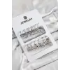 Pirinç Karışık Halka Model Gümüş Renk 6 Çift Kadın Küpe Set