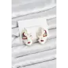 Pirinç Maske Model Kadın Küpe