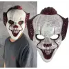 Plastik Joker Maskesi Killer Palyaço Maskesi Bx40